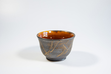 Product image for:Cup Kumidashi Black Gilded Ameyu (M0398)
