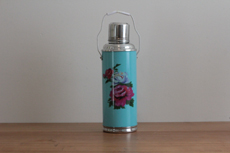 Product image for:Thermoskanne 1.2 L, türkis mit Rosen