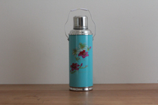 Product image for:Thermoskanne 1.2 L, türkis mit Lilien