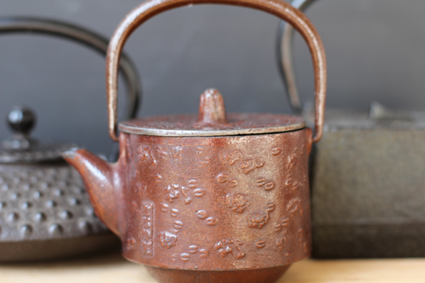 Cast iron tea pots